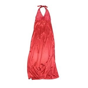 Vintage halter slip dress